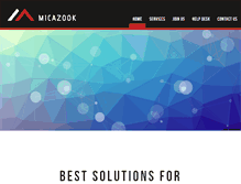 Tablet Screenshot of micazook.com